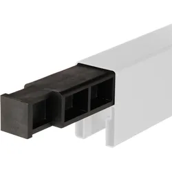 TraumGarten System Senkrecht-Adapter-Set Anthrazit