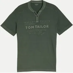 T-Shirt mit Logo-Print Grün 3XL