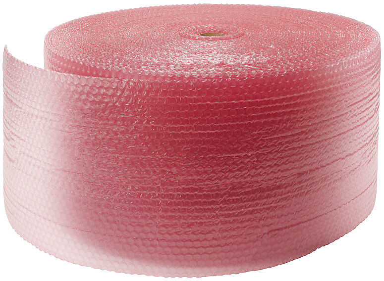 Ableitfähige, antistatische Luftpolsterfolie ESD 100 µm, 3-lagig, 1000 mm breit ratioform