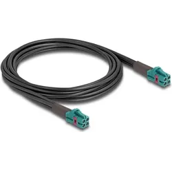 Delock Kabel Mini FAKRA Z Buchse quad zu Mini FAKRA Z Buchse quad B-Typ (Antennenkabel), Antennenkabel