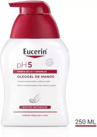 Eucerin pH5 Oleogel Hands Dry and Cracked Skin 250 ml