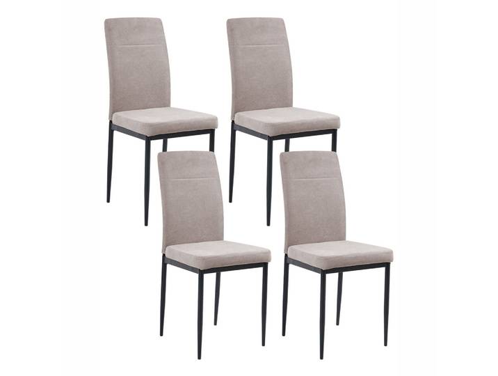 ESSZIMMERSTUHL 4er-Set Taupe Riner