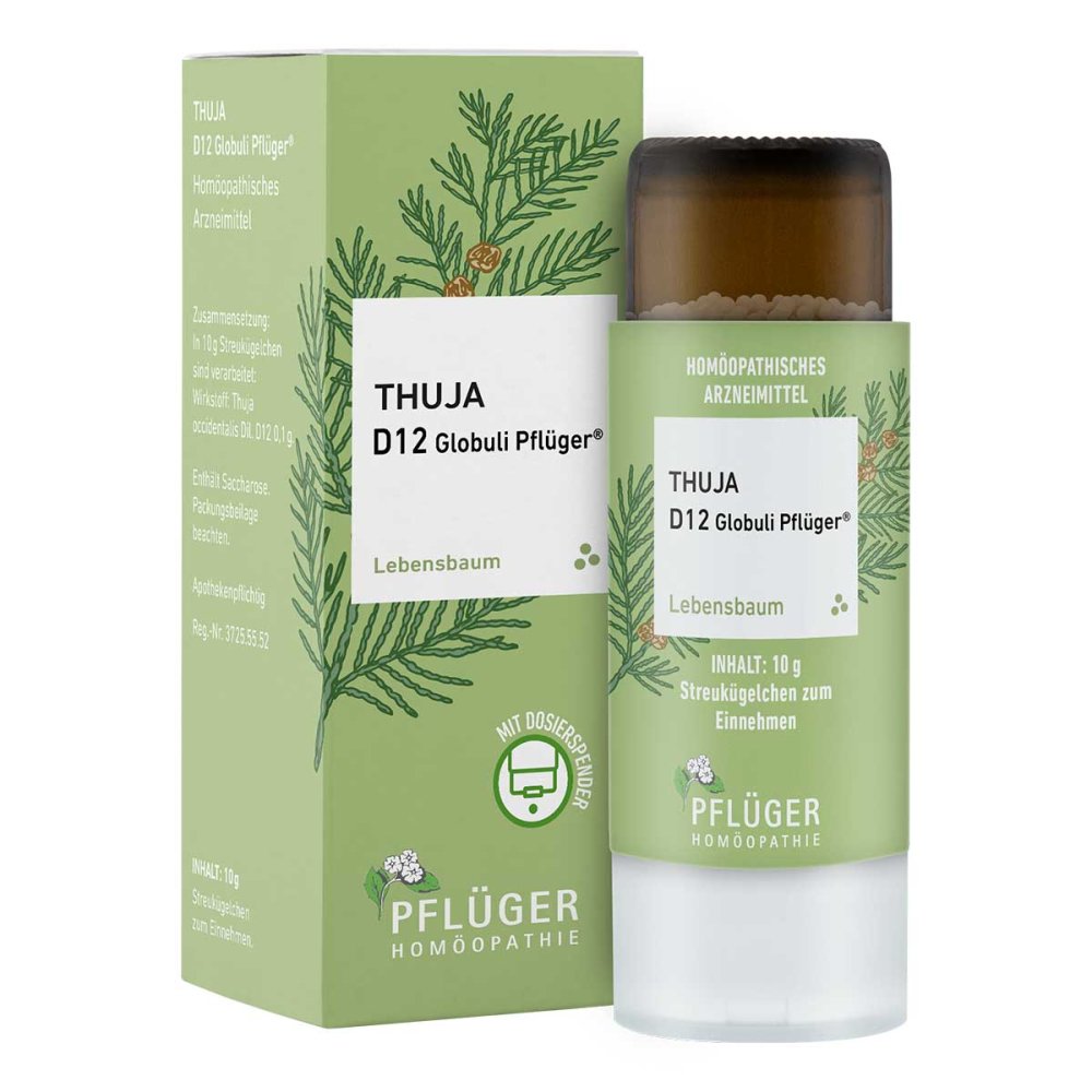 Homöopathisches Laboratorium Alexander Pflüger Gmb Thuja D12 Globuli Pflüger Dosierspender 18051707