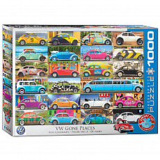eurographics Puzzle - VW Käfer - Rumgekommen - 1000 Teile 301033