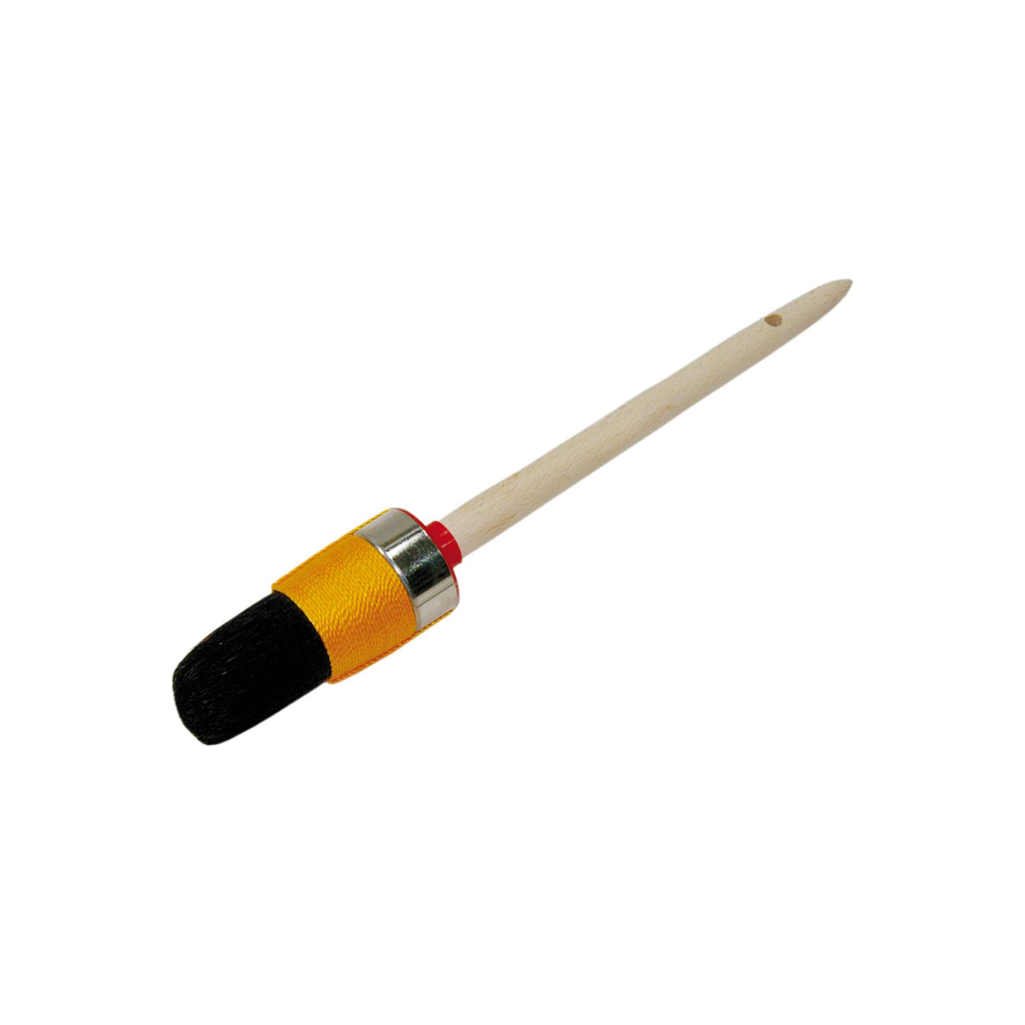 FRIESS-TECHNO-PROFI Ringpinsel langer Vorband Größe 10 schwarze Chinaborste (F8918110)