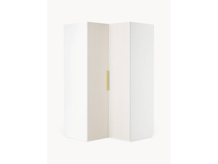 Modularer Eck-Kleiderschrank Simone, 115 cm Breite