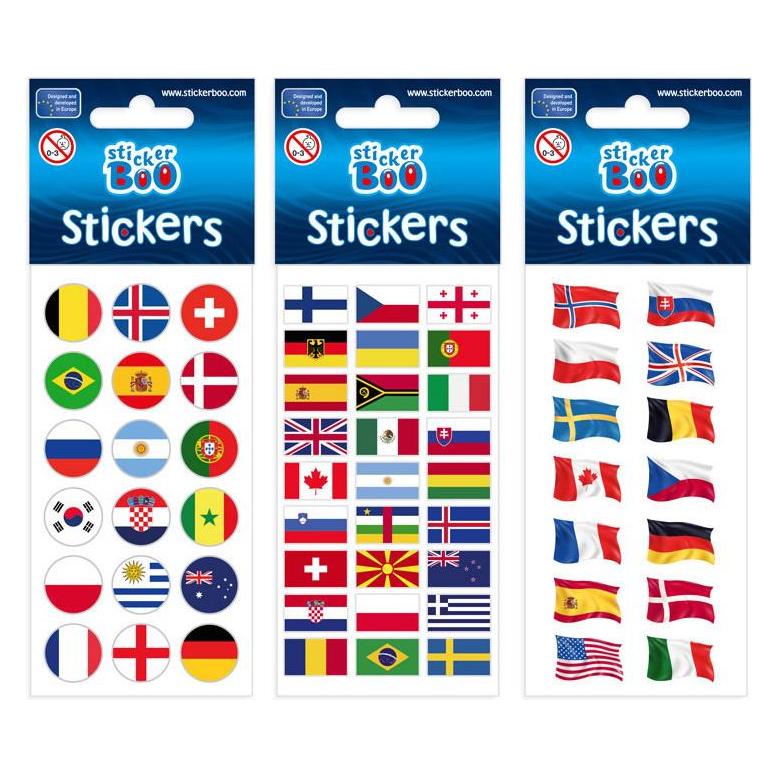Sticker Boo Fahnen (1 Sticker) (21207502)