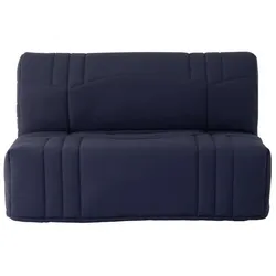 Conforteam, Sitzbank, BZ DREAM Sitzbank – Dunkelblauer Stoff aus 100 % Baumwolle – Bett 140 x 190 cm