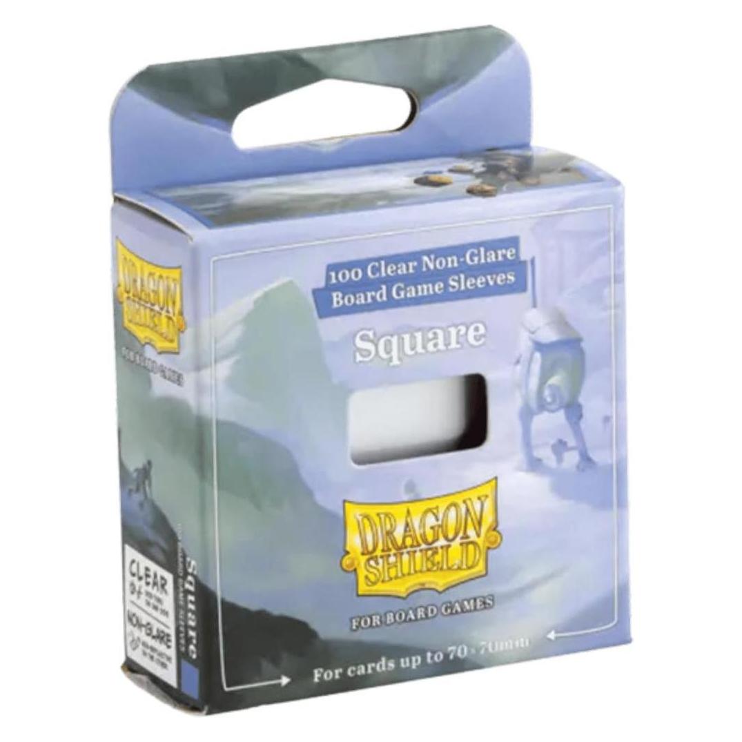 Arcane Tinman Dragon Shield: Board Game Sleeves Clear/NonGlare - Square (100) (413970)