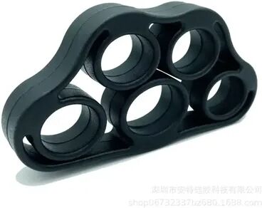 Smart Shopping Spot FlexGrip Finger Exerciser Hand Grip Strengthener Resistance Trainer black