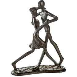 Skulptur Dancing Braun