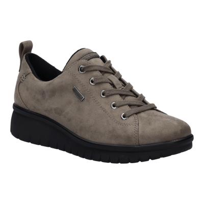 Schnürschuh JOSEF SEIBEL "Calais 57, taupe", Damen, Gr. 36, taupe, Schuhe Schnürschuh