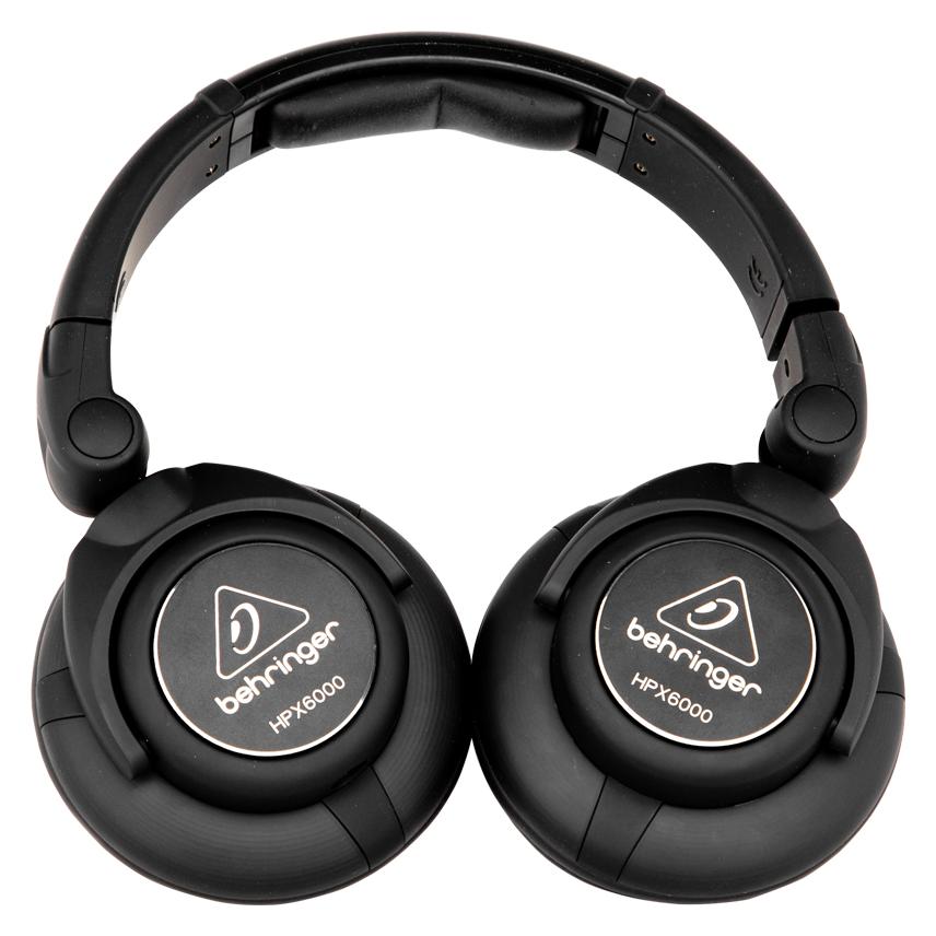 Behringer HPX6000 DJ-Kopfhoerer (Keine Geräuschunterdrückung, Kabelgebunden) (HPX6000)