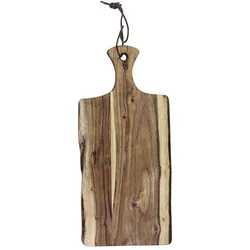 Chic Antique Laon Tapasbrett aus Akazienholz, H1,5/L45/B21 cm, natur