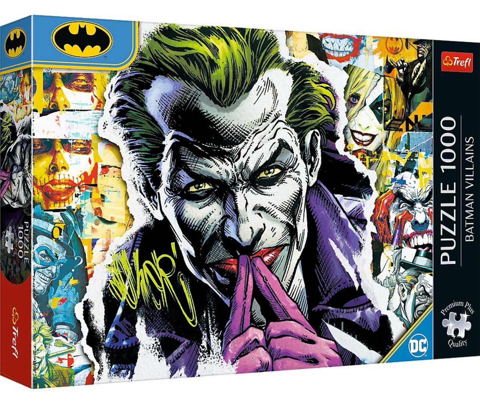Trefl Batman Joker Puzzel van 1000 stukjes met strip thema