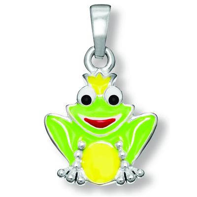 Kettenanhänger ONE ELEMENT "Froschkönig Anhänger aus 925 Silber", silber, Schmuckanhänger, Mädchen, Silber 925 (Sterlingsilber), Kettenanhänger, Symbolische Note – harmonisch gestaltet mit Liebe zum Detail