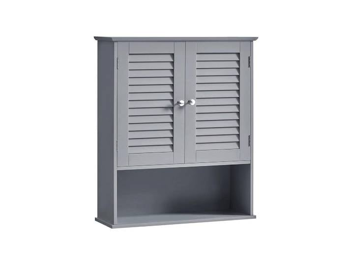 Hansiro Badezimmerschrank Phnom Penh, Grau, Holzwerkstoff, 30x82x30 cm, Badezimmer, Badezimmerschränke, Hängeschränke