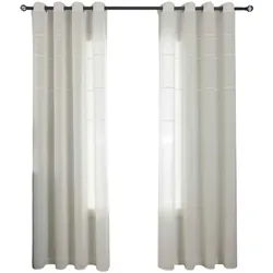 VORHANG 2ER SET »Leipzig« HxB 245x145 cm Natur