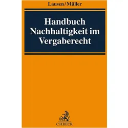 Handbuch Nachhaltigkeit im Vergaberecht, Fachbücher von Irene Lausen, Jan Peter Müller