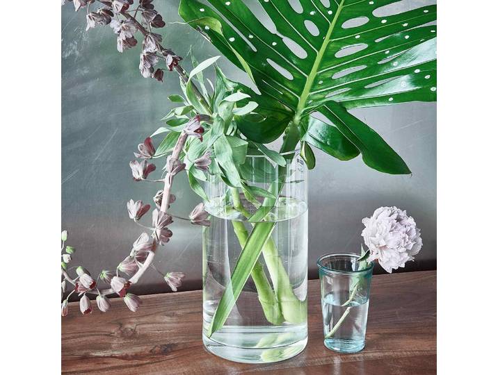Vase POOL Ø 15cm Durchsichtig/Durchsichtig