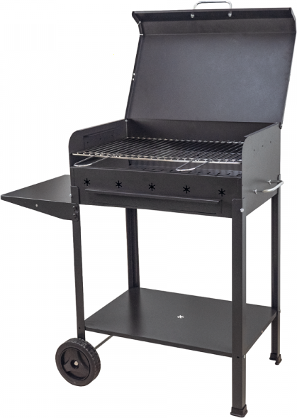 Mille Stella Large - Barbecue in ferro artigianale a carbone - 67,5x37cm