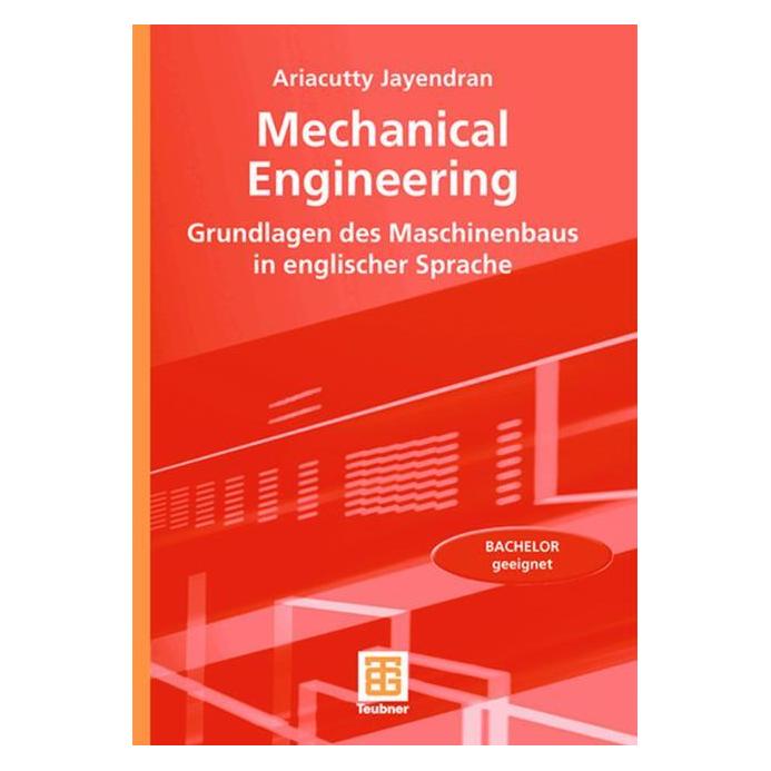 Vieweg & Teubner Jayendran,A.:Mechanical Engineering (Englisch, Ariacutty Jayendran) (63575233)
