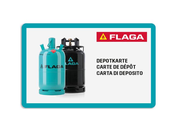 Flaga Depotkarte für Stahlflaschen