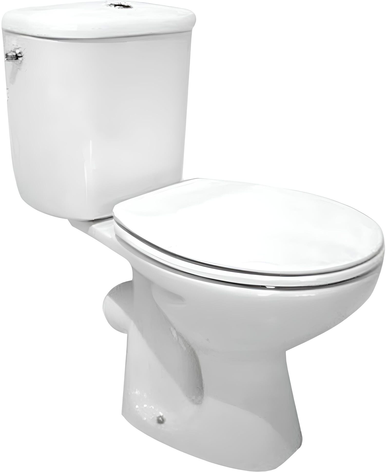 Cuvette WC avec réservoir attenant sortie horizontale POLO ROCA WM821016Z000002
