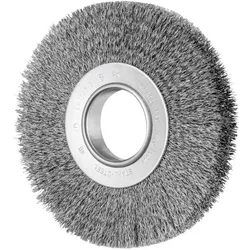 Pferd, Bürstenwerkzeug, Rundbürste ungezopft 180 x 40 mm Drahtstärke 0,3 mit Bohrung + Adapterset AK 32 2 1 St.