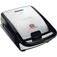 Snack Collection SW852D, Sandwichmaker silber/schwarz, 700 Watt, mit 2 Platten-Sets
