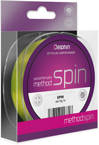 Delphin Method SPIN jaune 0,16mm 2,4kg 200m 0,16mm 2,4kg 200m