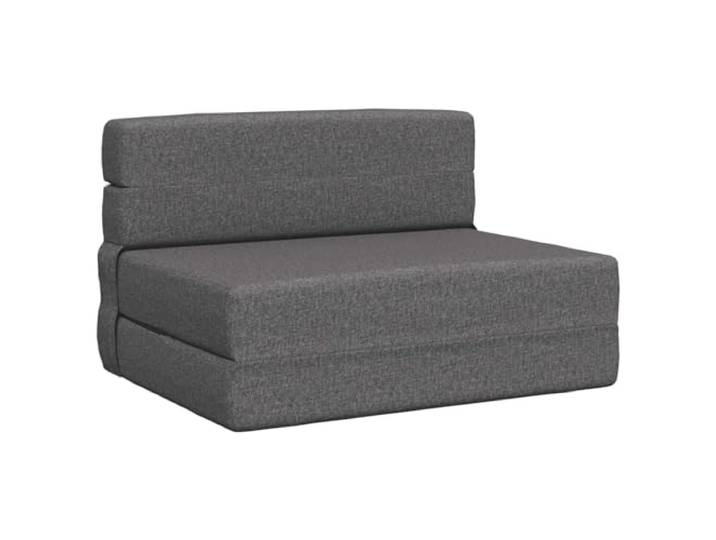 Todiikf Schlafsofa Faltbar 2 in 1 Klappsofa Hellgrau 100x80x60cm Flexibles 2-in-1 Design für Wohnzimmer und Schlafzimmer, verwandelt den Sessel schnell in eine bequeme Gästematratze.