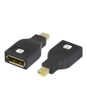 Techly Adapter DisplayPort F auf Mini M 4K schwarz Digital/Display/Video Strom/Netzteil (IADAP-DP-MDP2)
