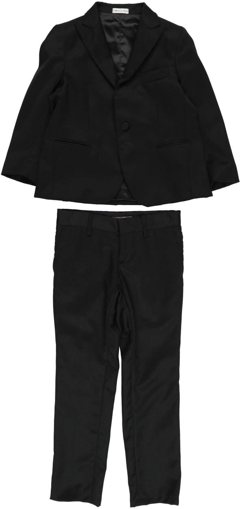 I Piccoli Giosbrun Traje Niño Negro 4 Niño