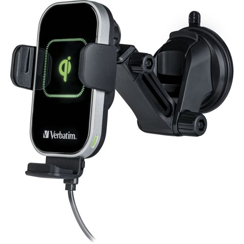 Verbatim Fast Qi Fast Wireless Car Charger USB-C 15W FWC-02