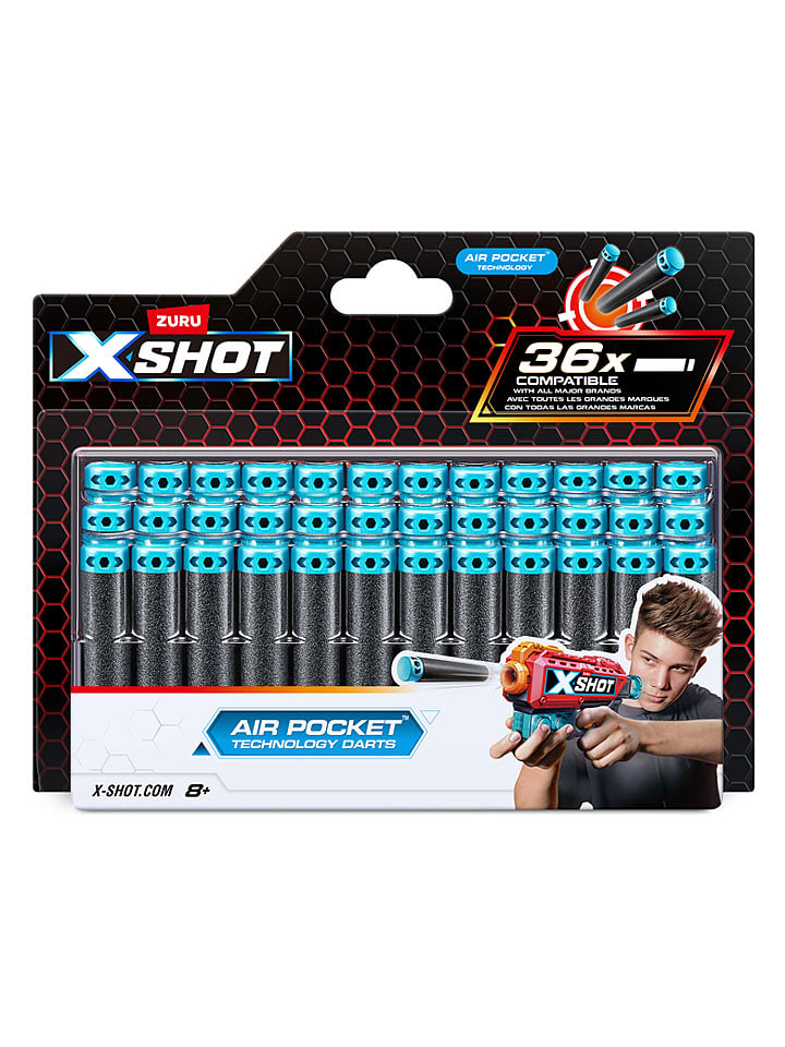 XSHOT Nachfüllpackung "Excel", 36 Darts - ab 8 Jahren - onesize
