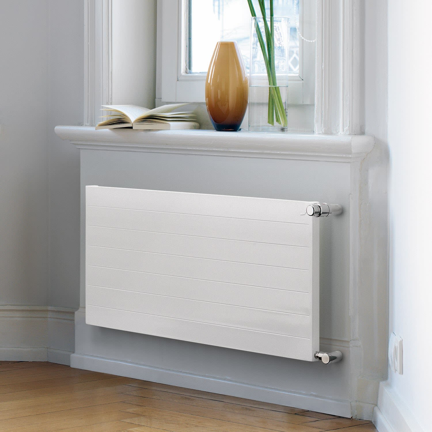 Zehnder Radiapanel Heizwand Horizontal 1-lagig 100 x 3,8 x 35 cm