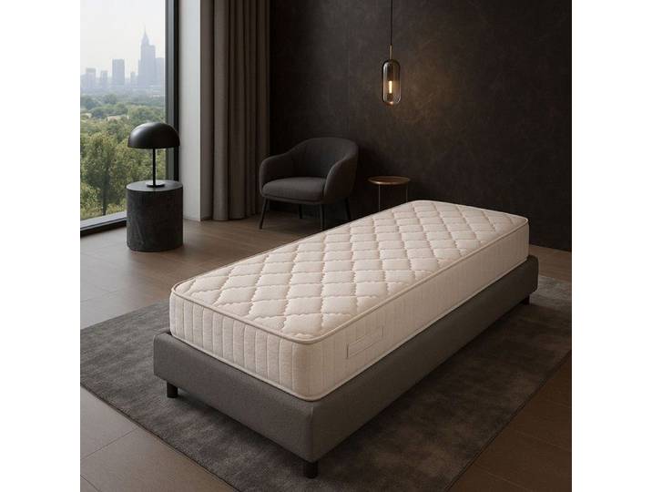 Matelas 80x190 - KING OF DREAMS - Ignifuge - Hauteur 25 cm - Mousse à mémoire de forme - Soutien Ferme