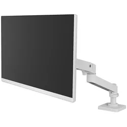 Ergotron Lx Pro Arm, Single Display Desk Grommet (Tisch, 34", 10 kg), Monitor Halterung, Weiss