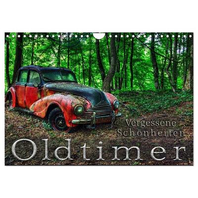 Oldtimer - Vergessene Schönheiten (Wandkalender 2027 DIN A4 quer), CALVENDO Monatskalender