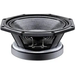 Monacor FTR08-2011D/8 8 inch Midwoofer 200 W 8 â„¦ (1 Stk.), Einbaulautsprecher, Schwarz