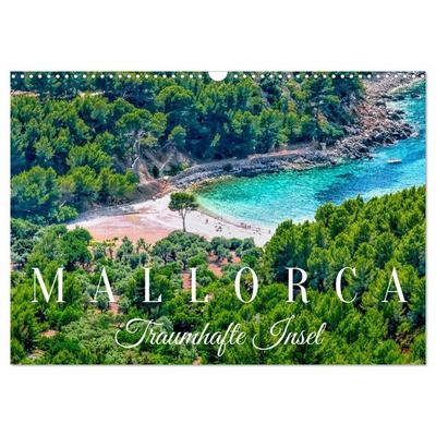 Mallorca Traumhafte Insel (Wandkalender 2026 DIN A3 quer), CALVENDO Monatskalender