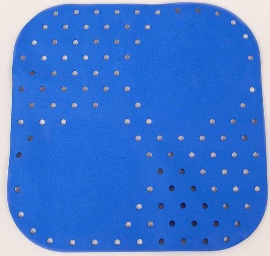 Atlantis Anti-slip douchemat - lichtblauw - 54 x 54 cm