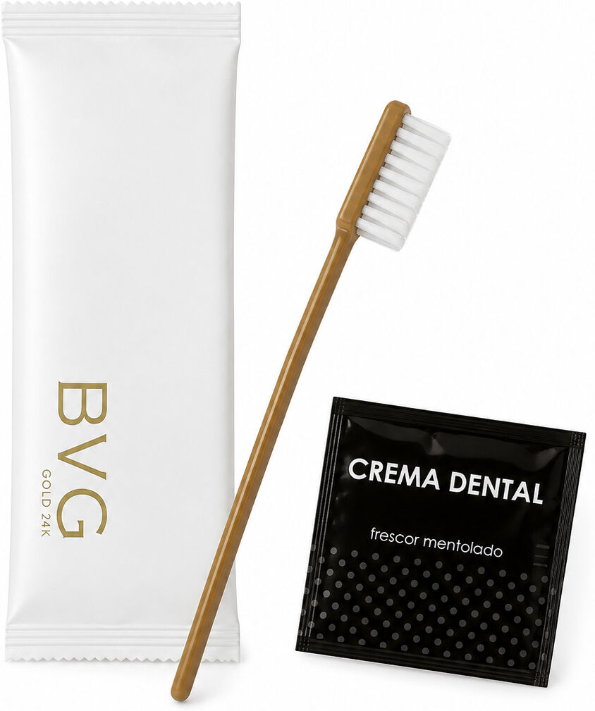Tirolix Set 500 Pezzi Set Igiene Orale Gold 24K