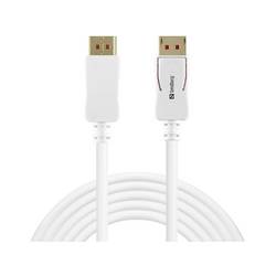 Sandberg DisplayPort Anschlusskabel 0 m Weiß 509-15 DisplayPort-Kabel