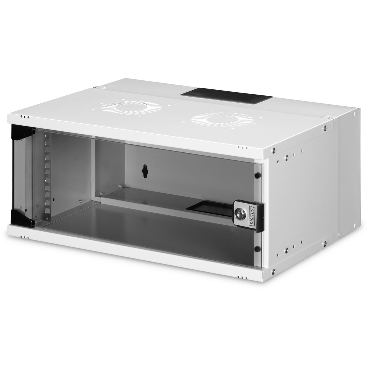 DIGITUS 48,26cm 19Zoll 4U wall mounting cabinet SOHO PRO 240 x 540 x 400mm grey