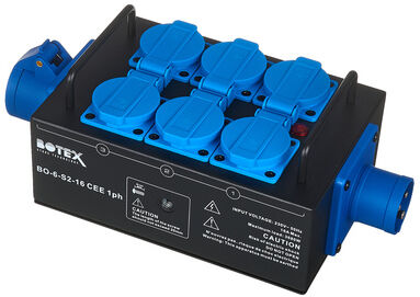 Botex Power box BO-6-S2-16 CEE 1ph
