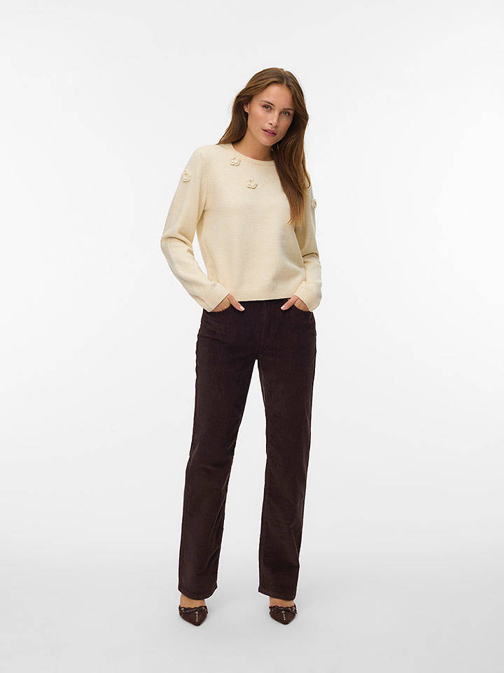 Vero Moda Pullover in Beige - S