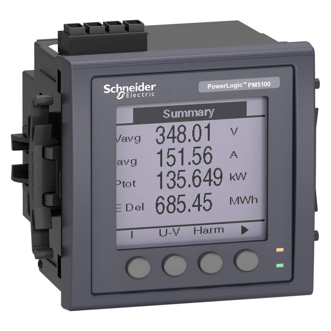 Schneider Electric PM5100 Power Meter, Pulse Out (METSEPM5100)