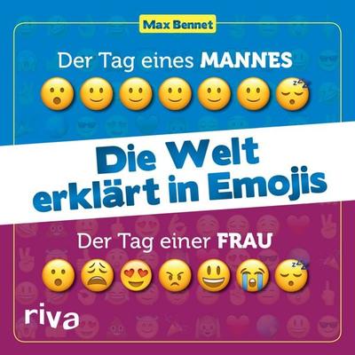 Die Welt erklärt in Emojis, Gebundene Ausgabe von Max Bennet, Riva, 978-3-7423-0528-2